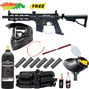 US Army Paintball Gun Package