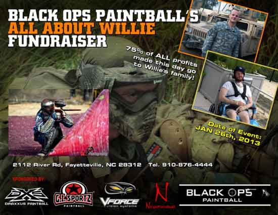 All About Willie Charity Event Poster