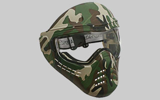 camo paintball mask