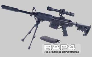 Tippmann A5 Sniper Paintball Gun Kit