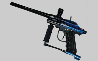 viewloader high voltage paintball gun