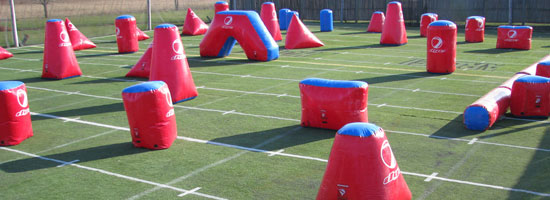 inflatable bunker field