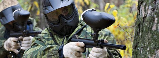 Typical Paintball Equipment